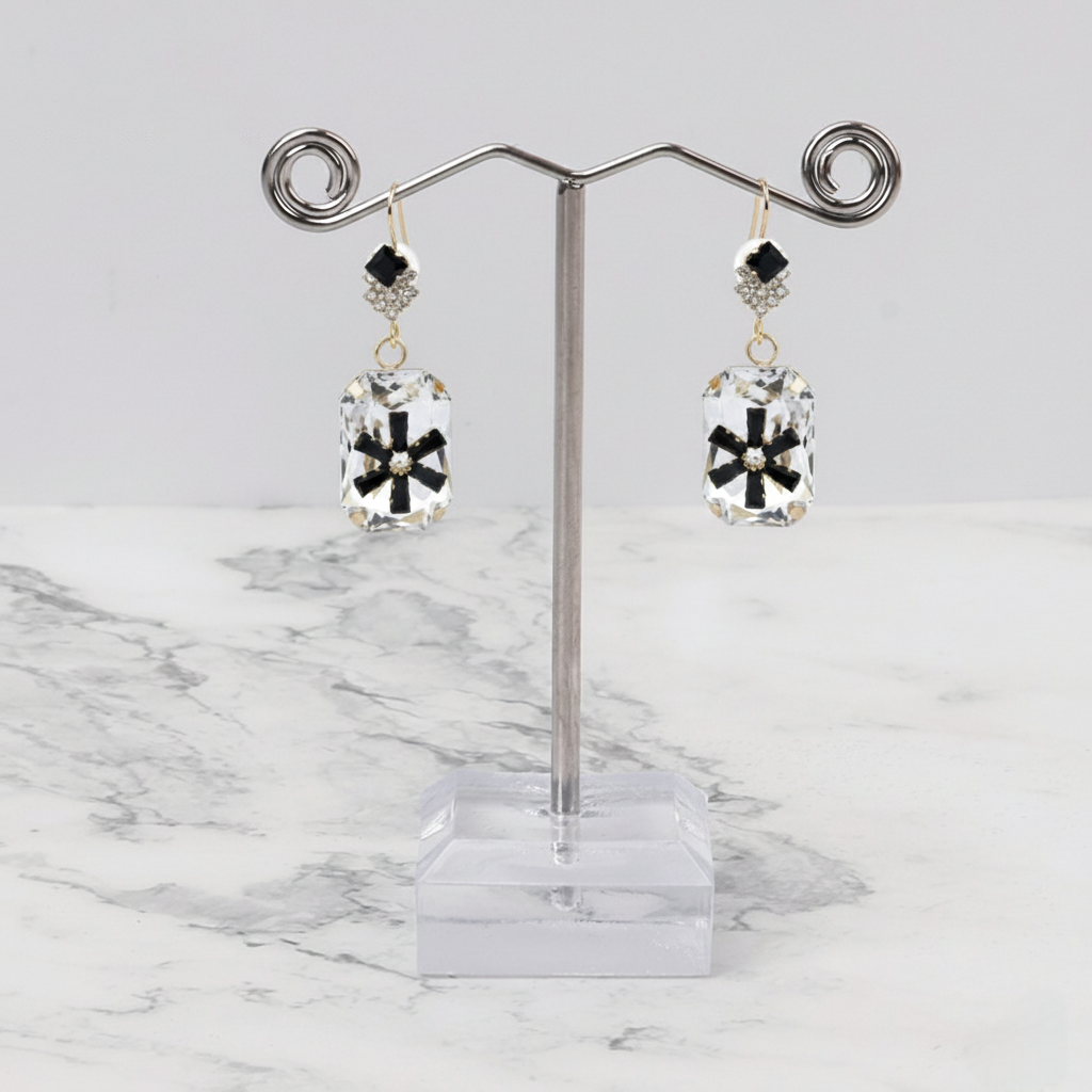 Crystal Drop Earrings