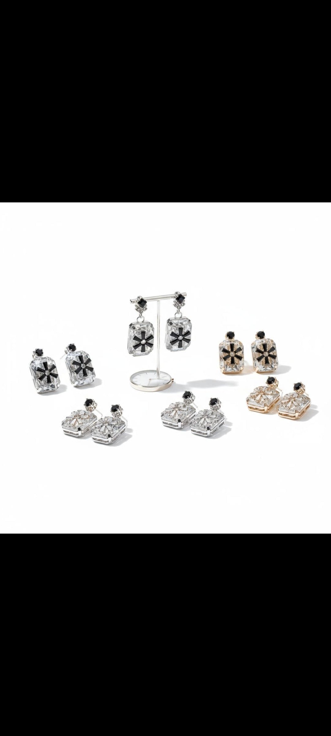 Crystal Drop Earrings