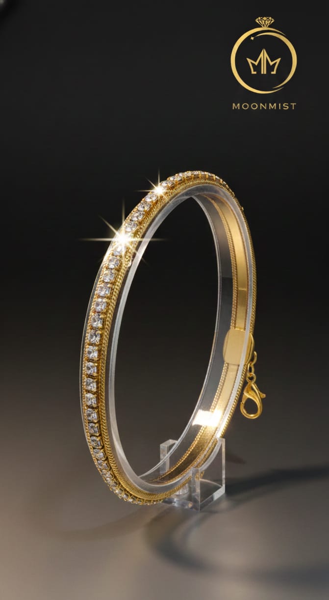 18K Gold-Plated Tennis bracelet